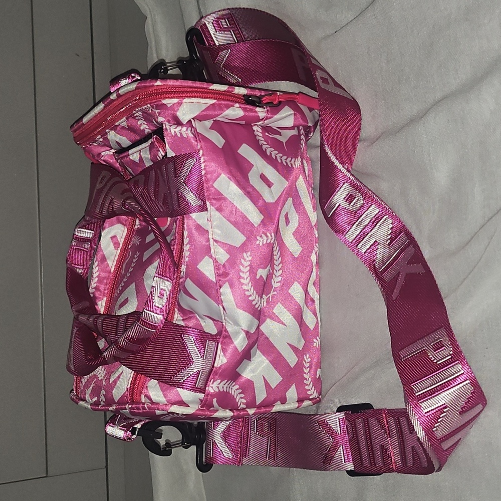 Victoria's Secret Pink Mini Small Crossbody Gym Bag - Picture 4 of 13
